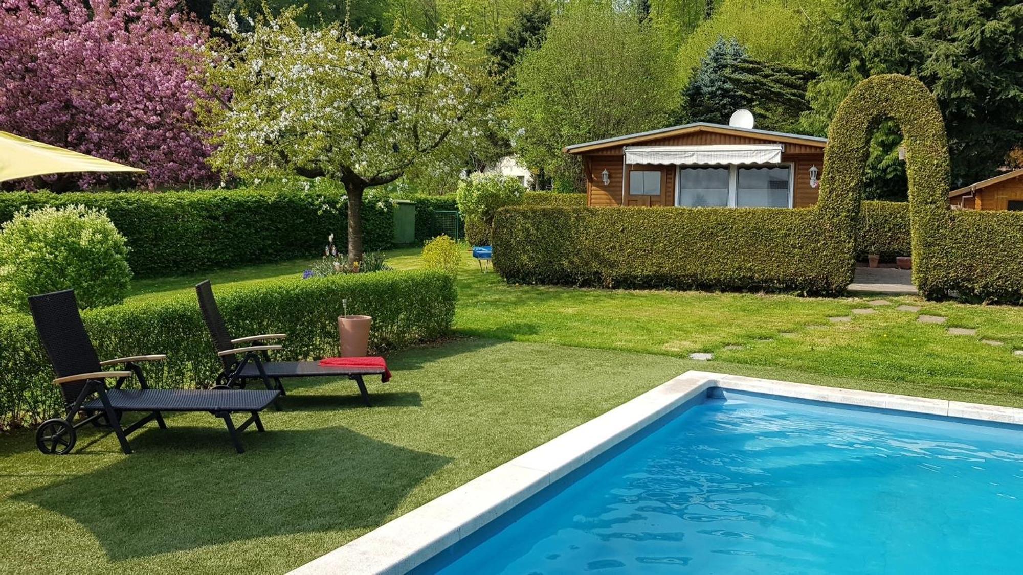 Poolhaus Im Suedharz Villa Harztor Exterior photo